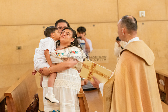 Baptism photographer, videographer at Cathedral of our Lady of Angeles in Los Angeles Ca. Gustavo Villarreal Photography, 323-633-8283, www.gvphotoandvideo.com