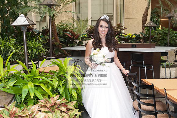 Quinceaneras and weddings photography and video at Embassy suite