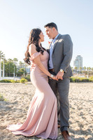 Alejandro and Monique engagement photos at Long beach Harbor Lighthouse, 323-633-8283, www.gustavovillarreal.com