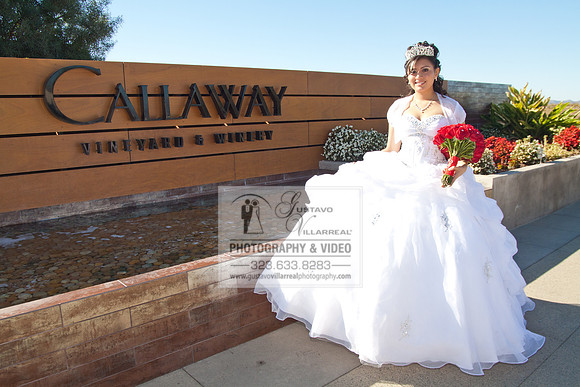 Weddings and Quinceaneras photography and video at, http://www.callawaywinery.com