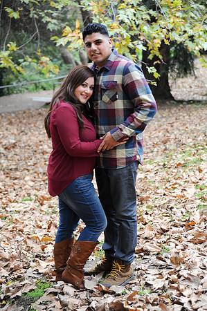 engagement pictures in Los Angeles observatory in Griffith park,