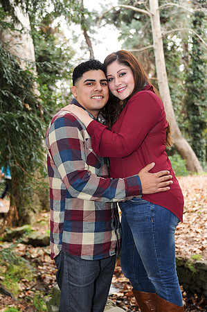 engagement pictures in Los Angeles observatory in Griffith park,