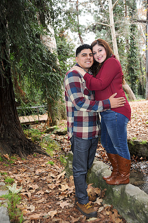 engagement pictures in Los Angeles observatory in Griffith park,