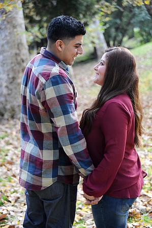 engagement pictures in Los Angeles observatory in Griffith park,