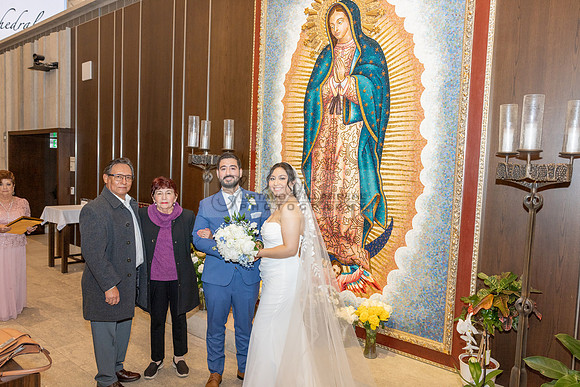 Bryan and Diana wedding ceremony at The Christ Cathedral in Garden Grove Ca, reception at The White House Event Center Anaheim Ca, Gustavo Villarreal photography, videography, 323-633-8283, www.gvphot