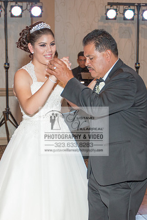 Andrea Lissette quinceaneras, sweet sixteens, weddings, family portraits, anniversaries, photography and video at Miraculos medal catholic church in Montebello,  receptions at Quiet Cannon Montebello,