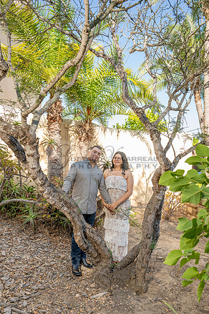 Jessica and Cory engagement photo session at Our Lady of Mount C