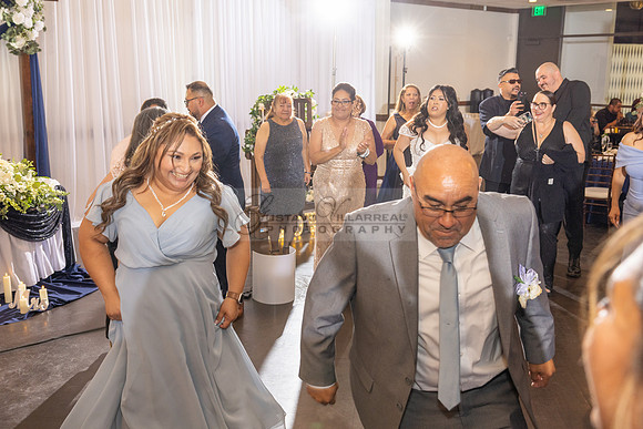 Thalial and Francisco wedding reception at La Mirada Golf course in