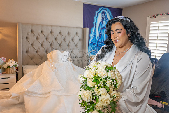 Leonardo and Samantha wedding ceremony at St Vincent de Paul Catholic Church in Los Angeles Ca, Reception at Marinaj Banquet Hall in Moreno Valley Ca, Gustavo Villarreal Photographer, videographer, 32