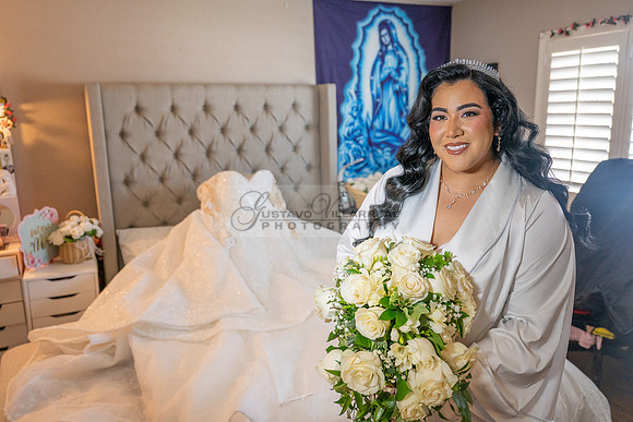 Leonardo and Samantha wedding ceremony at St Vincent de Paul Catholic Church in Los Angeles Ca, Reception at Marinaj Banquet Hall in Moreno Valley Ca, Gustavo Villarreal Photographer, videographer, 32
