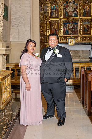 Leonardo and Samantha wedding ceremony at St Vincent de Paul Catholic Church in Los Angeles Ca, Reception at Marinaj Banquet Hall in Moreno Valley Ca, Gustavo Villarreal Photographer, videographer, 32