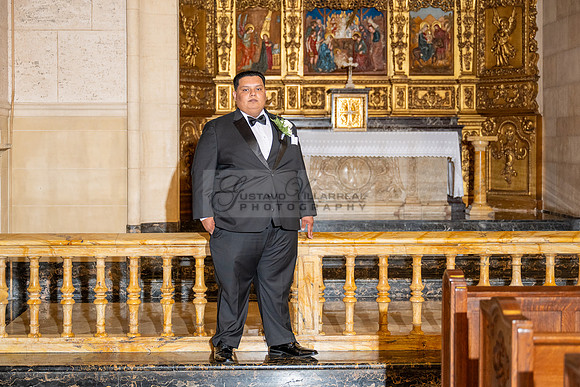 Leonardo and Samantha wedding ceremony at St Vincent de Paul Catholic Church in Los Angeles Ca, Reception at Marinaj Banquet Hall in Moreno Valley Ca, Gustavo Villarreal Photographer, videographer, 32