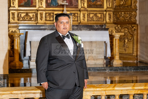 Leonardo and Samantha wedding ceremony at St Vincent de Paul Catholic Church in Los Angeles Ca, Reception at Marinaj Banquet Hall in Moreno Valley Ca, Gustavo Villarreal Photographer, videographer, 32