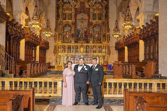Leonardo and Samantha wedding ceremony at St Vincent de Paul Catholic Church in Los Angeles Ca, Reception at Marinaj Banquet Hall in Moreno Valley Ca, Gustavo Villarreal Photographer, videographer, 32