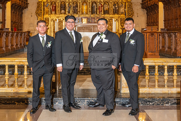 Leonardo and Samantha wedding ceremony at St Vincent de Paul Catholic Church in Los Angeles Ca, Reception at Marinaj Banquet Hall in Moreno Valley Ca, Gustavo Villarreal Photographer, videographer, 32