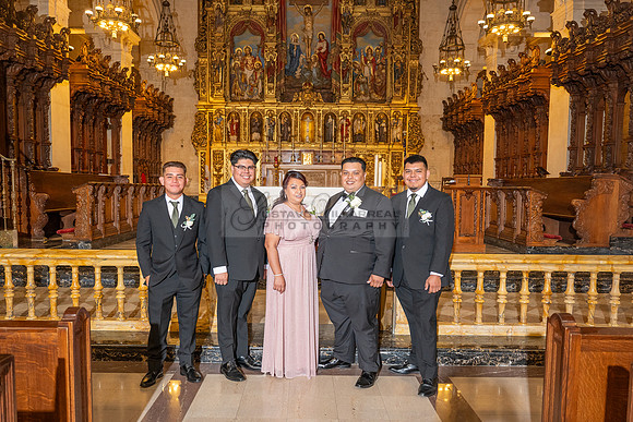 Leonardo and Samantha wedding ceremony at St Vincent de Paul Catholic Church in Los Angeles Ca, Reception at Marinaj Banquet Hall in Moreno Valley Ca, Gustavo Villarreal Photographer, videographer, 32