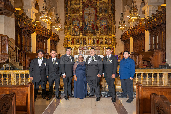 Leonardo and Samantha wedding ceremony at St Vincent de Paul Catholic Church in Los Angeles Ca, Reception at Marinaj Banquet Hall in Moreno Valley Ca, Gustavo Villarreal Photographer, videographer, 32