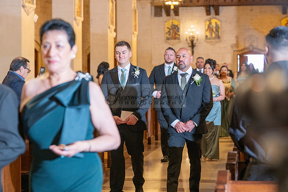 Leonardo and Samantha wedding ceremony at St Vincent de Paul Catholic Church in Los Angeles Ca, Reception at Marinaj Banquet Hall in Moreno Valley Ca, Gustavo Villarreal Photographer, videographer, 32