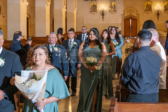 Leonardo and Samantha wedding ceremony at St Vincent de Paul Catholic Church in Los Angeles Ca, Reception at Marinaj Banquet Hall in Moreno Valley Ca, Gustavo Villarreal Photographer, videographer, 32