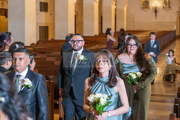 Leonardo and Samantha wedding ceremony at St Vincent de Paul Catholic Church in Los Angeles Ca, Reception at Marinaj Banquet Hall in Moreno Valley Ca, Gustavo Villarreal Photographer, videographer, 32