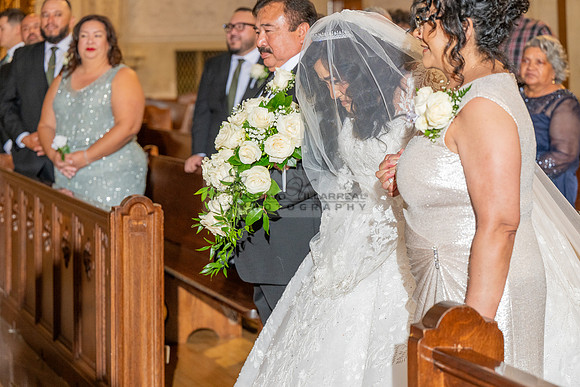 Leonardo and Samantha wedding ceremony at St Vincent de Paul Catholic Church in Los Angeles Ca, Reception at Marinaj Banquet Hall in Moreno Valley Ca, Gustavo Villarreal Photographer, videographer, 32
