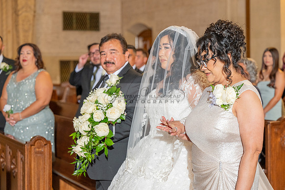 Leonardo and Samantha wedding ceremony at St Vincent de Paul Catholic Church in Los Angeles Ca, Reception at Marinaj Banquet Hall in Moreno Valley Ca, Gustavo Villarreal Photographer, videographer, 32