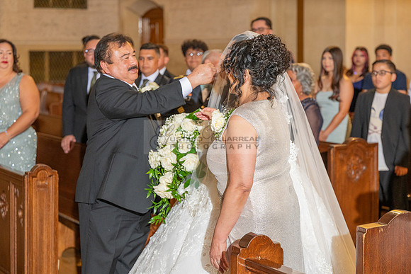 Leonardo and Samantha wedding ceremony at St Vincent de Paul Catholic Church in Los Angeles Ca, Reception at Marinaj Banquet Hall in Moreno Valley Ca, Gustavo Villarreal Photographer, videographer, 32