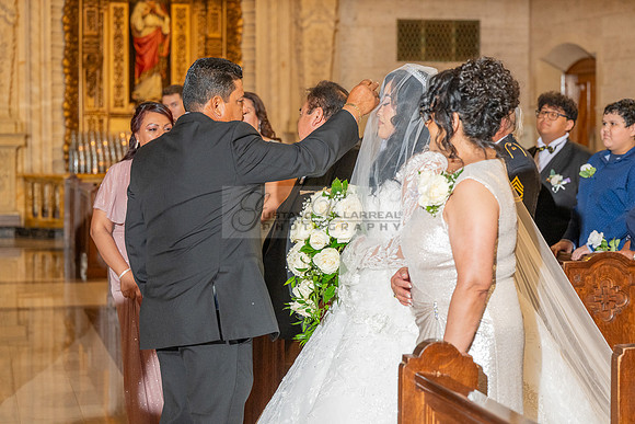 Leonardo and Samantha wedding ceremony at St Vincent de Paul Catholic Church in Los Angeles Ca, Reception at Marinaj Banquet Hall in Moreno Valley Ca, Gustavo Villarreal Photographer, videographer, 32