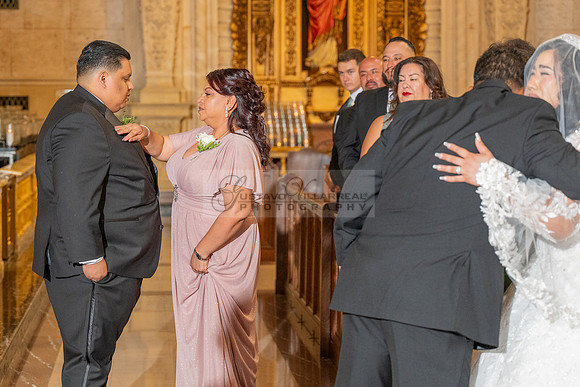 Leonardo and Samantha wedding ceremony at St Vincent de Paul Catholic Church in Los Angeles Ca, Reception at Marinaj Banquet Hall in Moreno Valley Ca, Gustavo Villarreal Photographer, videographer, 32