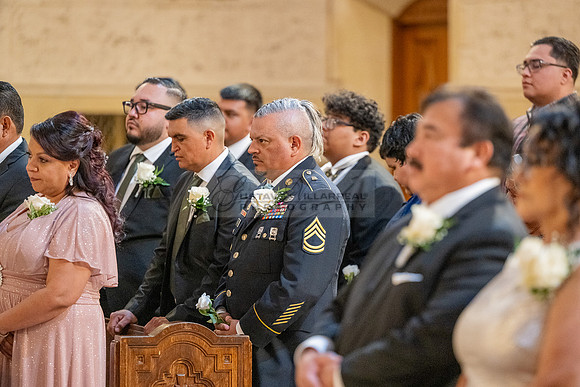 Leonardo and Samantha wedding ceremony at St Vincent de Paul Catholic Church in Los Angeles Ca, Reception at Marinaj Banquet Hall in Moreno Valley Ca, Gustavo Villarreal Photographer, videographer, 32