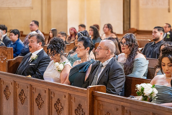 Leonardo and Samantha wedding ceremony at St Vincent de Paul Catholic Church in Los Angeles Ca, Reception at Marinaj Banquet Hall in Moreno Valley Ca, Gustavo Villarreal Photographer, videographer, 32