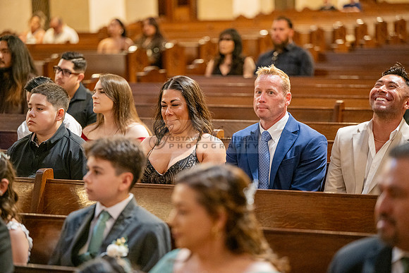 Leonardo and Samantha wedding ceremony at St Vincent de Paul Catholic Church in Los Angeles Ca, Reception at Marinaj Banquet Hall in Moreno Valley Ca, Gustavo Villarreal Photographer, videographer, 32