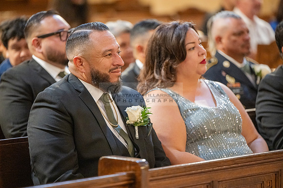 Leonardo and Samantha wedding ceremony at St Vincent de Paul Catholic Church in Los Angeles Ca, Reception at Marinaj Banquet Hall in Moreno Valley Ca, Gustavo Villarreal Photographer, videographer, 32