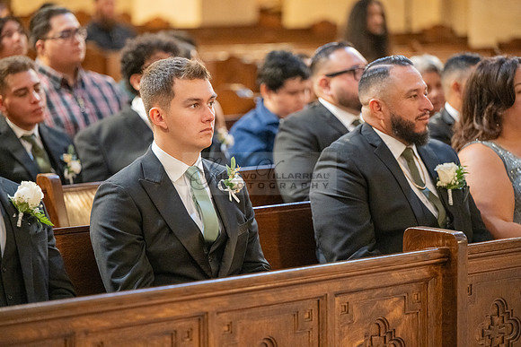 Leonardo and Samantha wedding ceremony at St Vincent de Paul Catholic Church in Los Angeles Ca, Reception at Marinaj Banquet Hall in Moreno Valley Ca, Gustavo Villarreal Photographer, videographer, 32