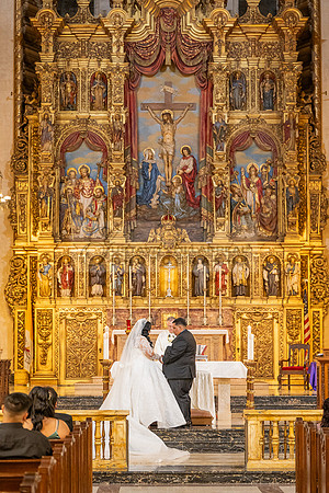 Leonardo and Samantha wedding ceremony at St Vincent de Paul Catholic Church in Los Angeles Ca, Reception at Marinaj Banquet Hall in Moreno Valley Ca, Gustavo Villarreal Photographer, videographer, 32