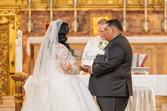 Leonardo and Samantha wedding ceremony at St Vincent de Paul Catholic Church in Los Angeles Ca, Reception at Marinaj Banquet Hall in Moreno Valley Ca, Gustavo Villarreal Photographer, videographer, 32