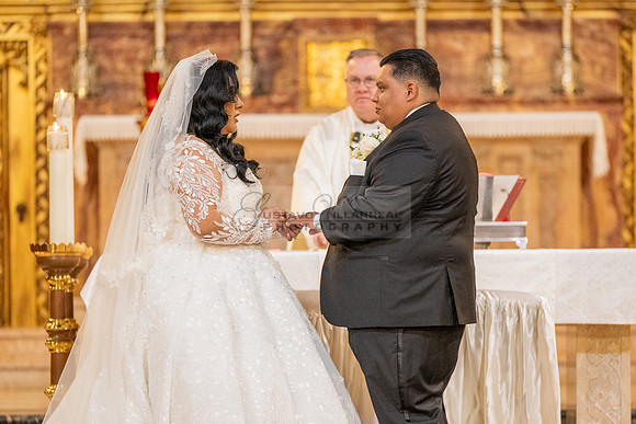 Leonardo and Samantha wedding ceremony at St Vincent de Paul Catholic Church in Los Angeles Ca, Reception at Marinaj Banquet Hall in Moreno Valley Ca, Gustavo Villarreal Photographer, videographer, 32