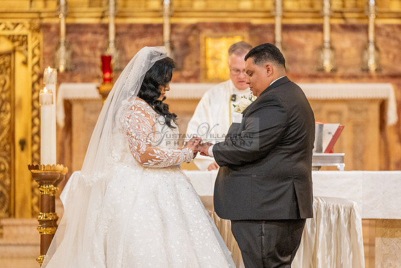 Leonardo and Samantha wedding ceremony at St Vincent de Paul Catholic Church in Los Angeles Ca, Reception at Marinaj Banquet Hall in Moreno Valley Ca, Gustavo Villarreal Photographer, videographer, 32