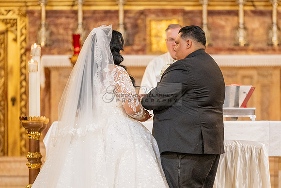 Leonardo and Samantha wedding ceremony at St Vincent de Paul Catholic Church in Los Angeles Ca, Reception at Marinaj Banquet Hall in Moreno Valley Ca, Gustavo Villarreal Photographer, videographer, 32