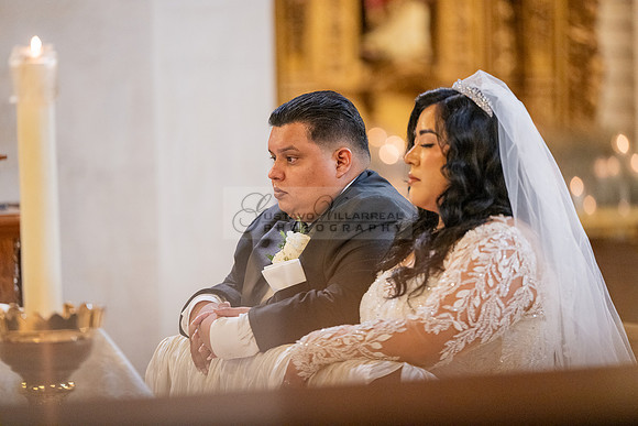 Leonardo and Samantha wedding ceremony at St Vincent de Paul Catholic Church in Los Angeles Ca, Reception at Marinaj Banquet Hall in Moreno Valley Ca, Gustavo Villarreal Photographer, videographer, 32