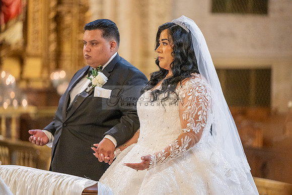 Leonardo and Samantha wedding ceremony at St Vincent de Paul Catholic Church in Los Angeles Ca, Reception at Marinaj Banquet Hall in Moreno Valley Ca, Gustavo Villarreal Photographer, videographer, 32