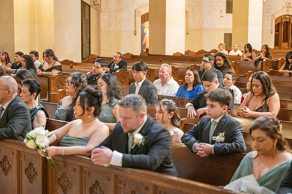 Leonardo and Samantha wedding ceremony at St Vincent de Paul Catholic Church in Los Angeles Ca, Reception at Marinaj Banquet Hall in Moreno Valley Ca, Gustavo Villarreal Photographer, videographer, 32