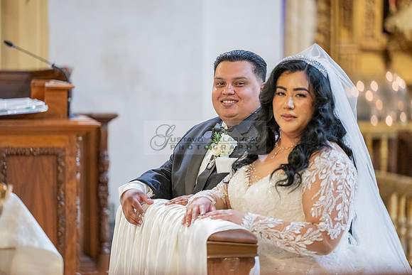 Leonardo and Samantha wedding ceremony at St Vincent de Paul Catholic Church in Los Angeles Ca, Reception at Marinaj Banquet Hall in Moreno Valley Ca, Gustavo Villarreal Photographer, videographer, 32