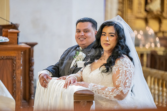 Leonardo and Samantha wedding ceremony at St Vincent de Paul Catholic Church in Los Angeles Ca, Reception at Marinaj Banquet Hall in Moreno Valley Ca, Gustavo Villarreal Photographer, videographer, 32