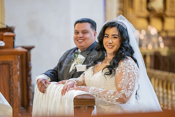 Leonardo and Samantha wedding ceremony at St Vincent de Paul Catholic Church in Los Angeles Ca, Reception at Marinaj Banquet Hall in Moreno Valley Ca, Gustavo Villarreal Photographer, videographer, 32