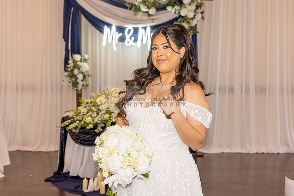 Thalial and Francisco wedding reception at La Mirada Golf course in