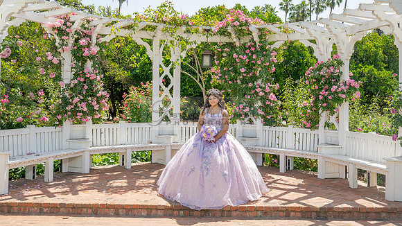 Arianna Ravelo quinceañera photoshoot at the Arboretum in Arcadia Ca. by Gustavo Villarreal Photography, 323-633-8283, www.gvphotoandvideo.com