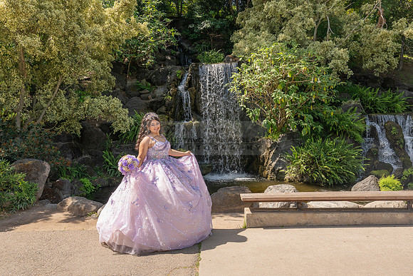 Arianna Ravelo quinceañera photoshoot at the Arboretum in Arcadia Ca. by Gustavo Villarreal Photography, 323-633-8283, www.gvphotoandvideo.com