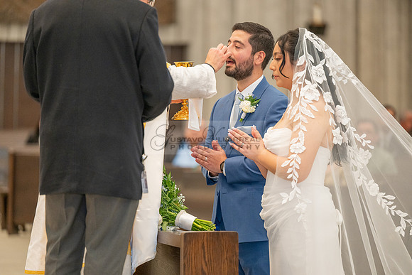 Bryan and Diana wedding ceremony at The Christ Cathedral in Garden Grove Ca, reception at The White House Event Center Anaheim Ca, Gustavo Villarreal photography, videography, 323-633-8283, www.gvphot