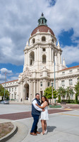 Luis and Luisa Engagement, weddings, photos at Pasadena City Hall, Pasadena California by Gustavo Villarreal Photography, videography, 323-633-8283, www.gvphotoandvideo.com